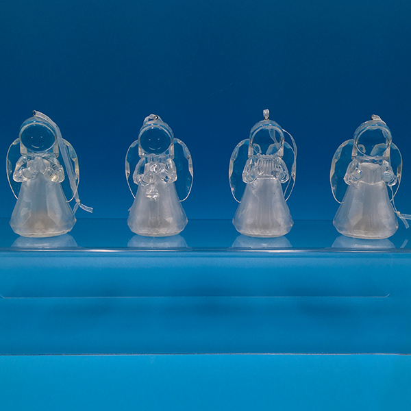 Mini Angel ornaments w/LED, 4A