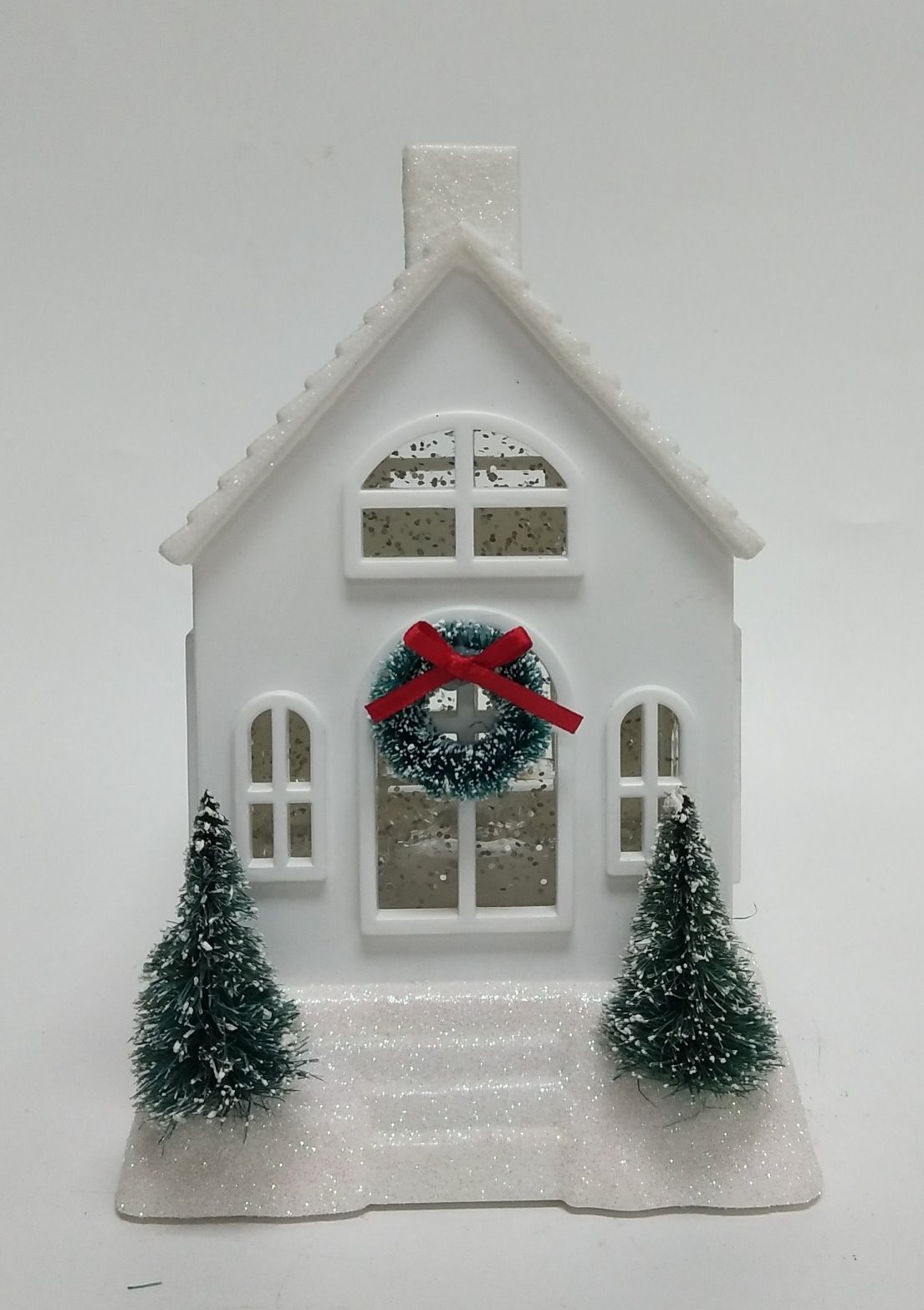 LIQUID SPINNER DECORATION WITH GLITTER
