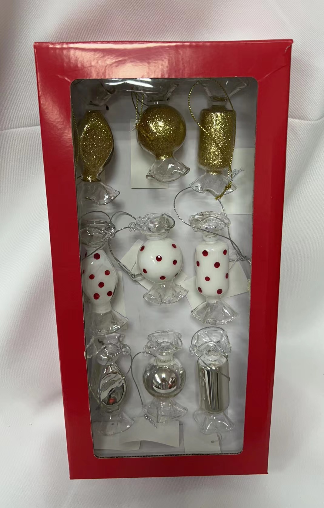 GLASS ORNAMENTS/DECORATION